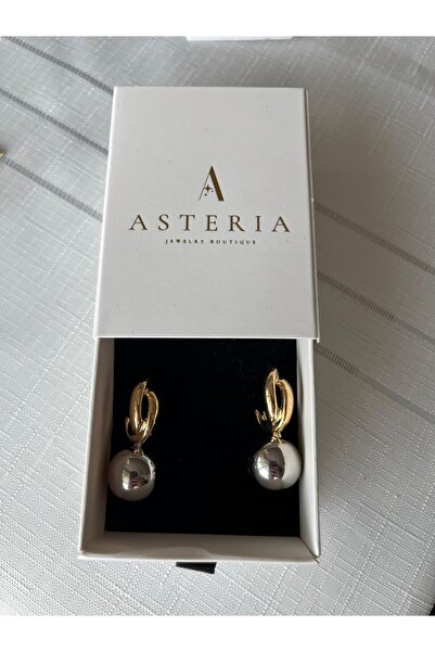Asteria Jewelry أقراط دائرية مزدوجة اللون من Pinterest