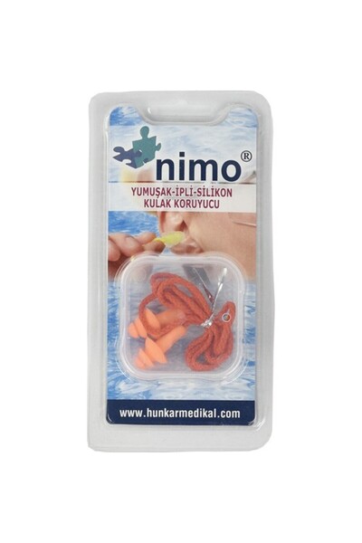 Nimo Kulak Tıkacı Silikon İpli (Çam Tıpı)