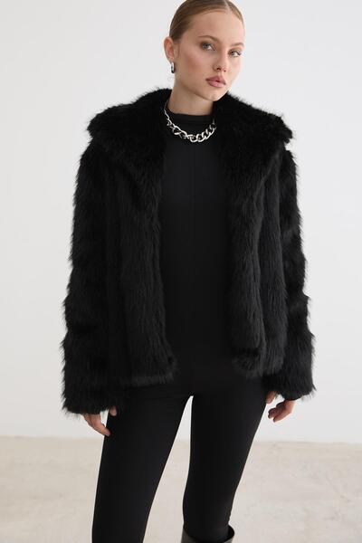 ŞİMAL Kadın Kürklü Uzun Kollu Mont 255400 -