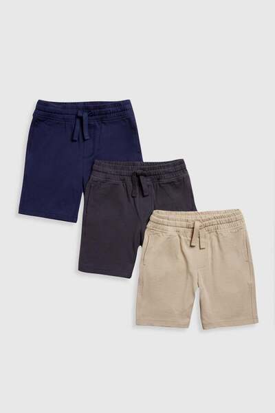 MOTHERCARE Jersey Shorts - 3 Pack
