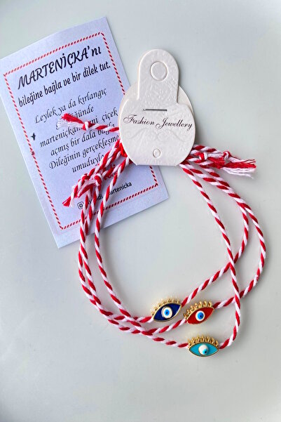 Shepidi سوار الحظ مارتينيشكا مكون من 3 قطع من الأحجار الكريمة