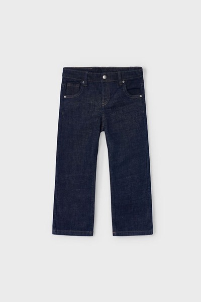 MAYORAL Boy's Wide Leg Basic Jeans - Navy Blue