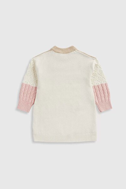 MOTHERCARE Striped Knitted Jumper and Tights Set