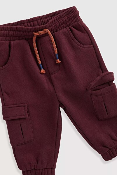 MOTHERCARE Burgundy Cargo Joggers