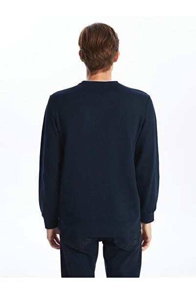 LC Waikiki Ανδρικό φούτερ με μακρυμάνικη λαιμόκοψη