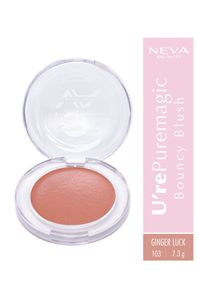 NEVA BEAUTY Bouncy Blush-Ginger Luck Krem Allık