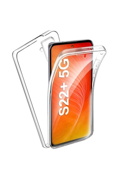 isag Husa protectie fata si spate compatibila cu Samsung Galaxy S22 Plus, ISA...