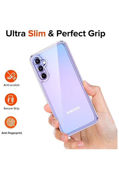 ALC MOBILE Husa compatibila cu Samsung Galaxy A34, ultra subtire, protectie moale TPU rezistenta la socuri - Tr