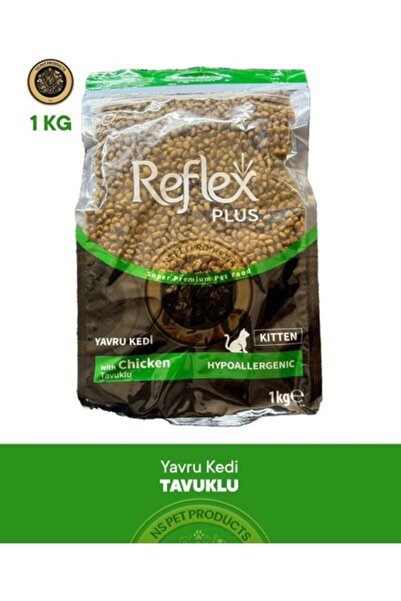Reflex Plus Kitten Tavuklu Yavru Kedi Maması 1kg (V2)
