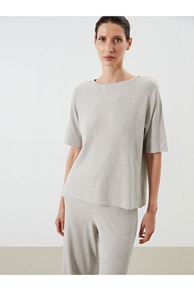 LC Waikiki Lcwaikiki Classic Beige Crew Neck Women's Knitwear Sweater