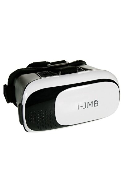dalimag Virtual Reality Headset, i-JMB, V1, Phone Holder, HD Optical Lenses, Black-White, MYONNA IT & E- CO