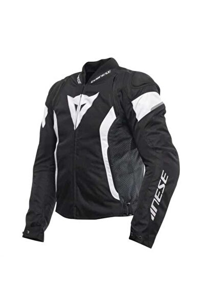 Dainese CEKET/AVRO 5 TEX JACKET BLACK/WHITE/BLACK