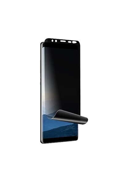 isag Folie de protectie ecran Privacy Hydrogel din silicon, TPU, compatibila cu Samsung Galaxy Note 9, Pe