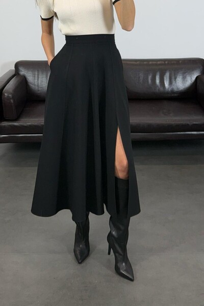 Suziş YIRTMAÇLI GODELİ ETEK 4S5175