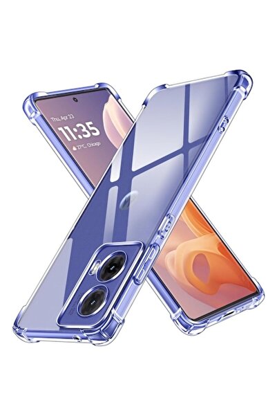 ALC MOBILE Husa Anti soc, transparenta compatibila cu Motorola Moto G85