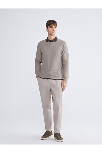 LC Waikiki Crew Neck Long Sleeve Men's T-Shirt