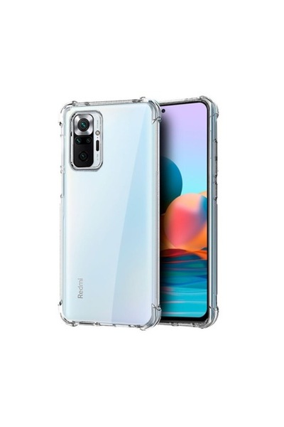 isag Husa slim transparenta compatibila cu Xiaomi Redmi Note 10 Pro, antisoc,...