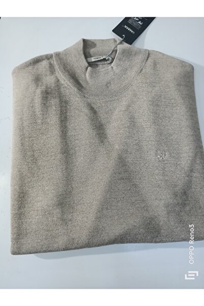 güleç gym Yamak Knitwear Steel Mesh Woolen Half Turtleneck Sweater