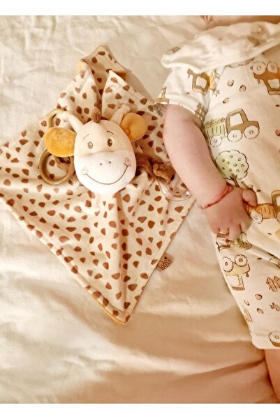 AMEK Jucarie Doudou Bebe Girafa 25 cm