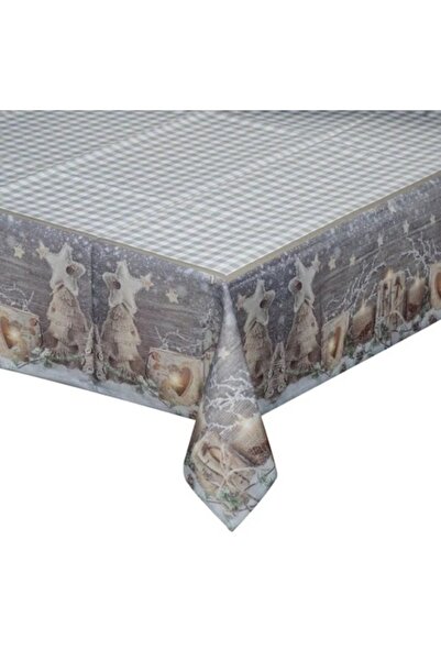 OEM Față de masă decorativă de Crăciun, dimensiune 120 x 120 cm, Crăciun