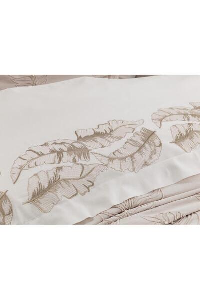 Çeyiz Diyarı Çeyizdiyarı Trend 10 Piece Bridal Set Cappucino