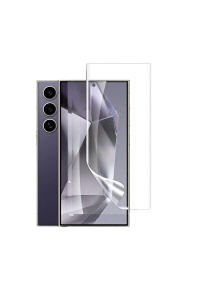isag Folie de protectie ecran compatibila cu Samsung Galaxy S24 Ultra, din si...