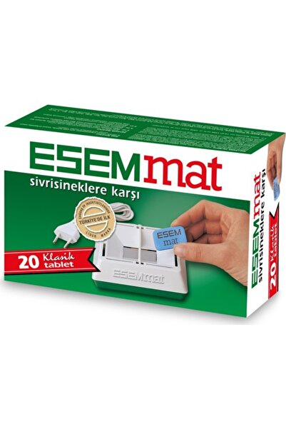 Esemmat Tablet Sivrisinek Kovucu 20 Tablet