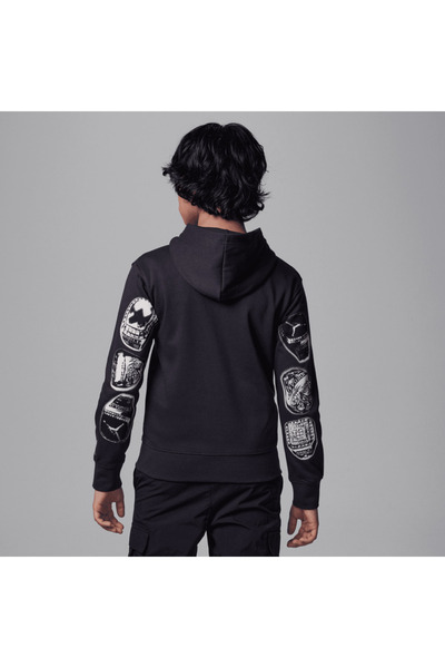 Nike ДЖОРДАН MVP ФРЕНЧ ТЕРИ ХУДИ ДЕТСКА СВИТШОРТКА 95D746 95D746-G0T