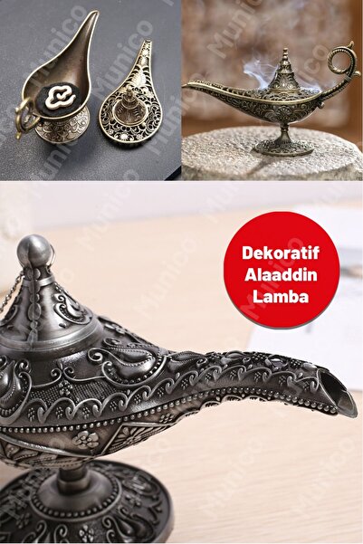 Munico Sihirli Lamba Tasarımlı Tütsülük Osmanlı Motifli, Döküm Metal Gövdeli ...