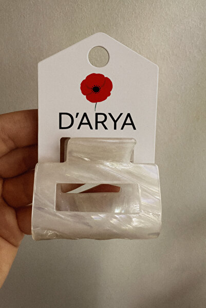 Darya مشبك شعر أبيض لؤلؤي DD525