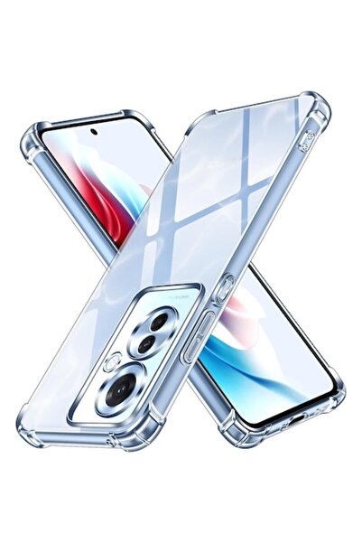ALC MOBILE Husa Anti soc, transparenta compatibila cu OPPO Reno 11F 5G