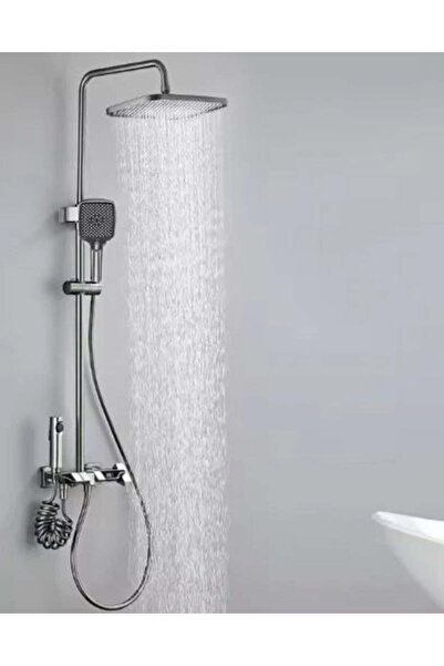 OEM Lux Black Shower Set - With Digital Display and 360 Rotation Thermostatic Function