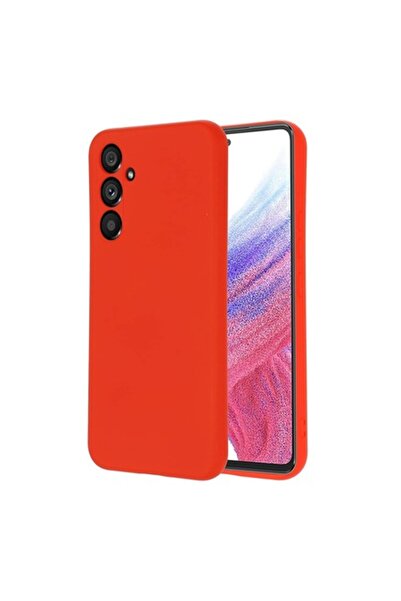 isag Husa protectie compatibila cu Samsung Galaxy A05s, slim, silicon Rosu, interior din microfibra, prot