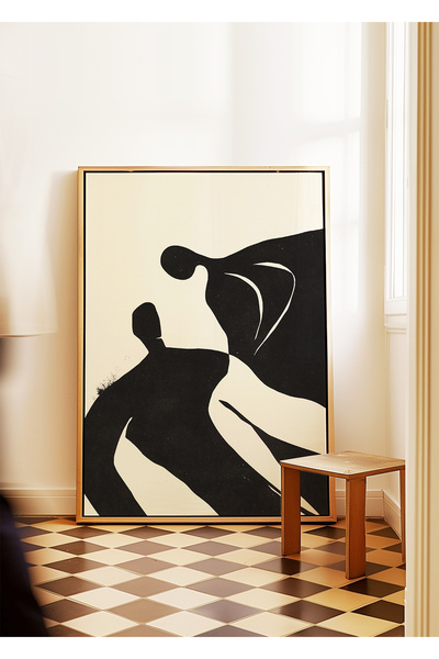 ARTHOUSECOLLECTIVE Abstract Embrace – Colecția de artă abstractă – Poster făr...