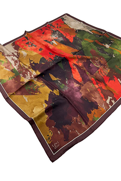 Levidor Eșarfă din mătase twill LD1106