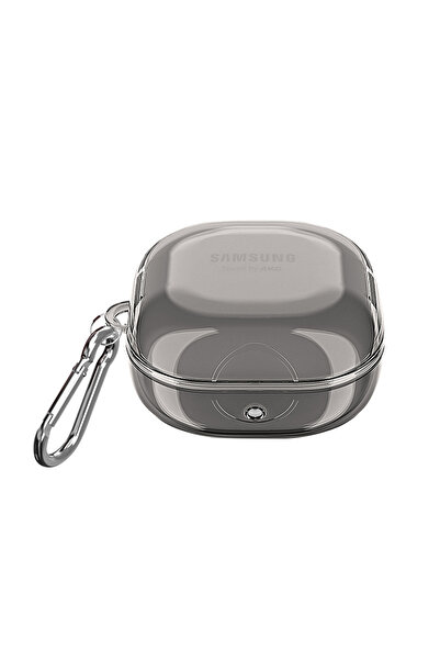 Microsonic Samsung Galaxy Buds Core Kılıf Askı Aparatlı Transparan Silikon Füme