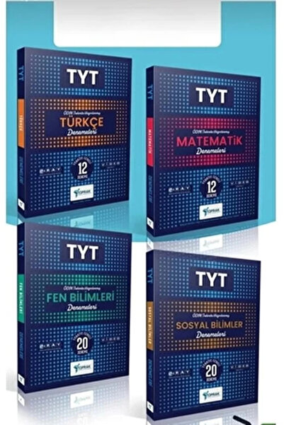 Toprak Yayıncılık TOPRAK YAYINLARI TYT DENEME SETİ 4 KİTAP