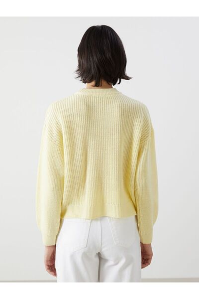 LC Waikiki Crew Neck Oversize Women's Knitwear Sweater