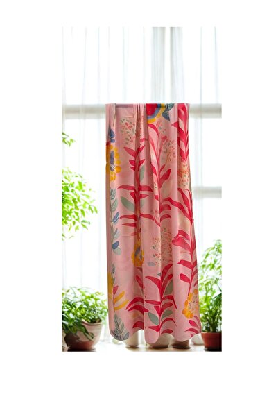 KAYAN Floral print chiffon veil