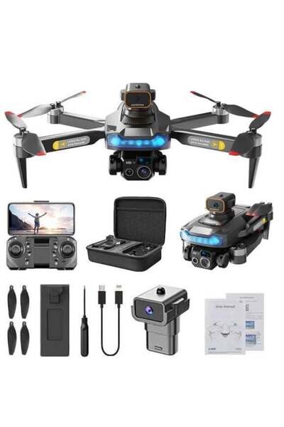 ELTRAZONE طائرة بدون طيار P15 Pro مزودة بكاميرا عالية الدقة 1080 بكسل