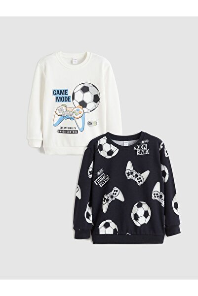LC Waikiki Crew neck boys' sweatshirt 2-pack