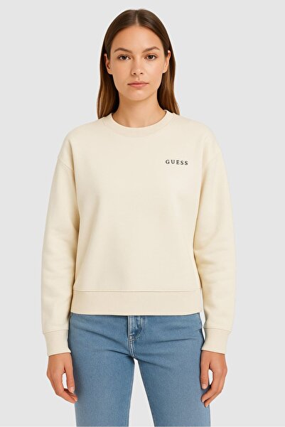 Guess Women's Aurelia Active Sweatshirt - White
