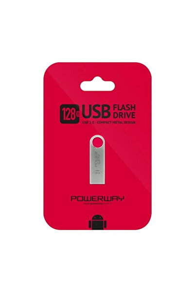 POWERWAY ذاكرة فلاش USB 2.0 بسعة 128 جيجابايت PW-128