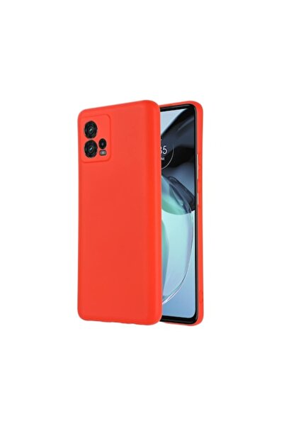 isag Husa protectie compatibila cu Motorola Moto g84, slim, silicon Rosu, int...