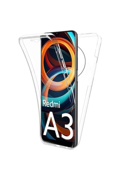 ALC MOBILE Husa 360 compatibila cu Xiaomi Redmi A3 - V2 Transparent fata si s...