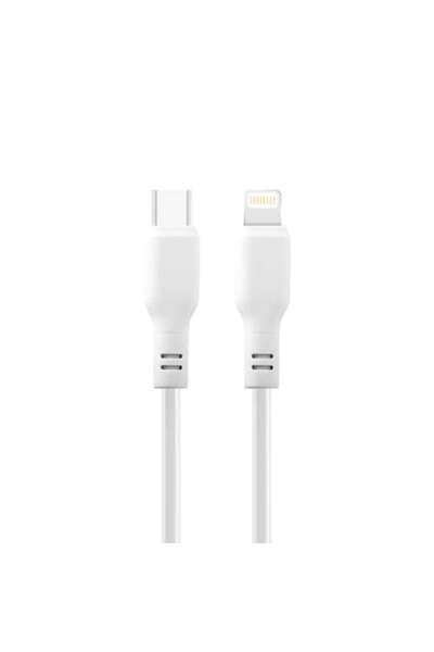 RADIONAT Cablu USB-C la Lightning MaXlife MX-10 MFi - 1,0 m 27 W Alb