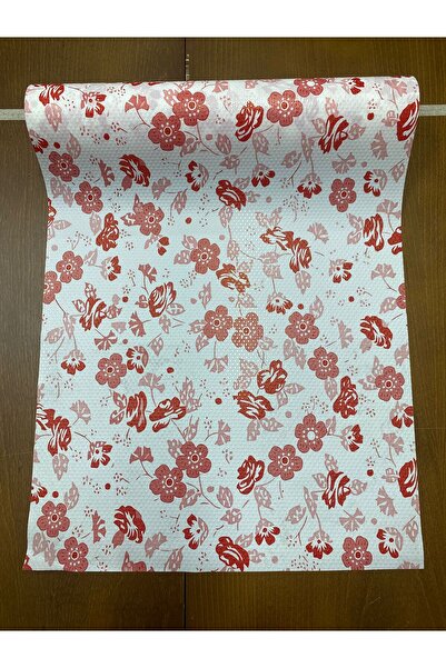 YEK HOME TEKSTİL 10 metri x 45 cm frigider cu model interior transparent, capac pentru raft sertar anti-alunecare