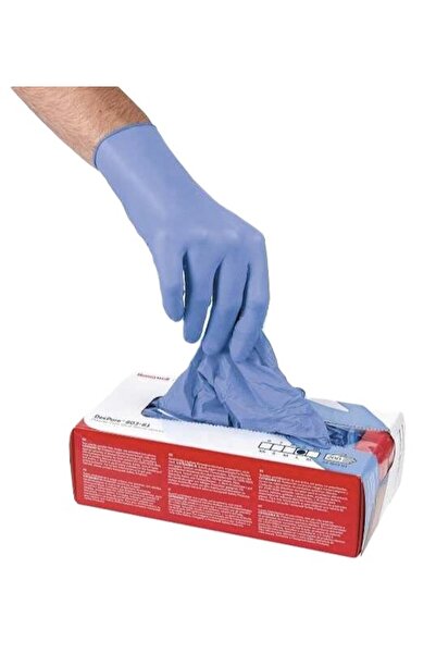 HONEYWELL 0.07mm Inspection - Blue Nitrile Gloves Dexpure 803-81 Pack of 200 ...