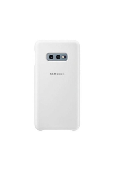 Sybero Husă de protecție din silicon Samsung pentru Galaxy S10e, albă