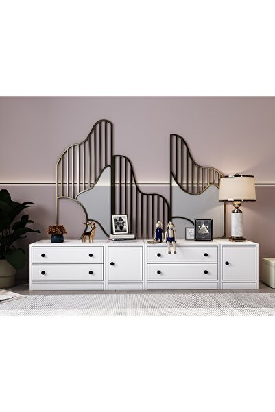 nettrends.net the new trend of shopping Modüler Alçak Konsol 2× Çekmeceli 2× ...